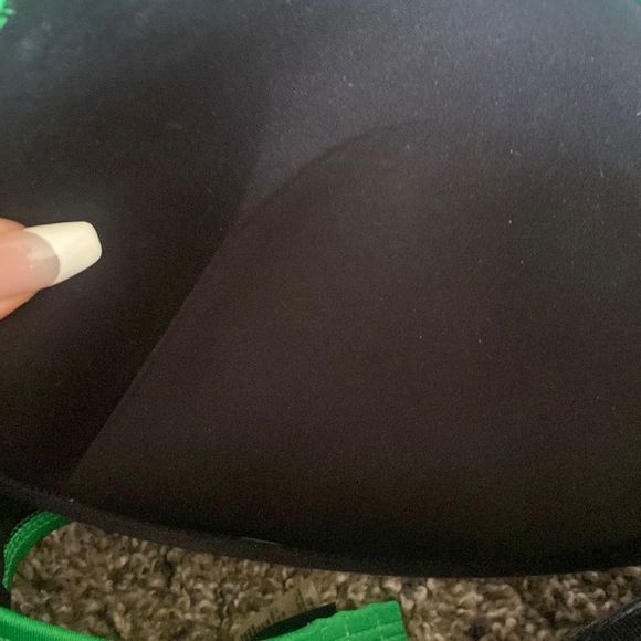 Victoria’s Secret BOMBSHELL Bikini Swim Bra Panties swimsuit Kelly Green RARE - Picture 8 of 11